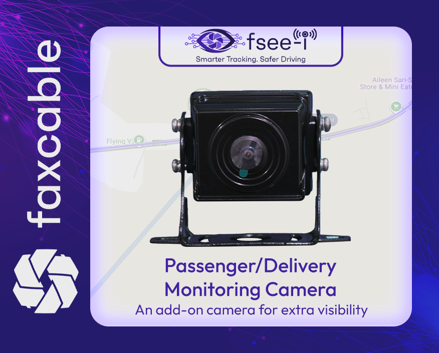 FCI fsee-i GPS Tracker Passenger/Delivery Monitoring Camera